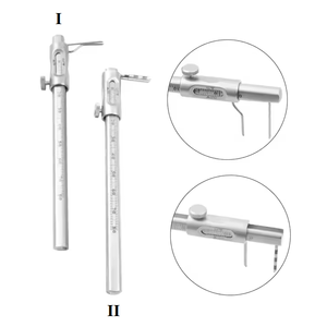 Mikro Boley ölçer Krekeler kumpas diş Implant aralığı paslanmaz çelik ölçüm bandı - Product Image 1