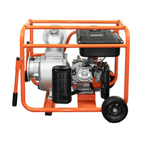 Prix d'usine Pompe à eau à essence portable de 6 pouces 10,5 kw Livraison rapide Pompe auto-amorçante OEM personnalisé pour eau propre Faible