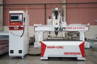 Router CNC 1325 2030 1530 ATC con Cuchilla Vibratoria Oscilante y Herramienta de Hendido, con Cámara CCD, para MDF, Puertas de Cocina y Gabinetes