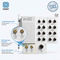 Cisco Switch Catalyst IE-3400H-16FT-E Heavy Duty IP67 Switch 16x FE M12 D-Code -40C hingga 75C Wall Mount Fanless Network Essentials