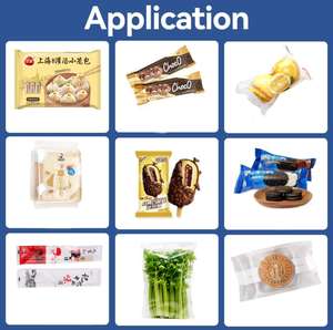 Légumes broyés horizontalement et flux d'étanchéité emballant la machine d'emballage emballée par film automatique de <span class=keywords><strong>charbon</strong></span> de bois de Popsicle - Product Image 2