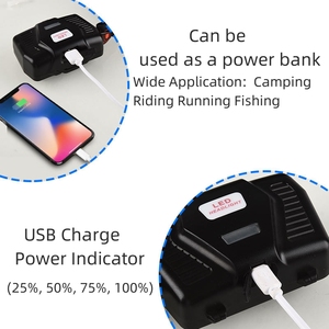 1000 cao <span class=keywords><strong>lumens</strong></span> Zoomable không thấm nước LED sạc đèn pha với <span class=keywords><strong>90</strong></span> chùm điều chỉnh đèn pha ngoài trời cắm trại đêm đi bộ đường dài - Product Image 5