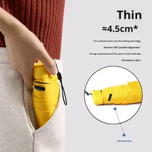 Sombrilla Plegable Ultraligera de Seis Varillas con Protección Solar del 50%, para Lluvia y Sol, Ideal para Regalo o Publicidad - Product Image 3