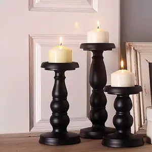 European-style Iron Candle Holder Creative Dinner Props Decor Candle Holder