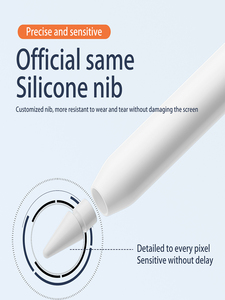 Puntas de Repuesto para Lápiz, Compatibles <span class=keywords><strong>con</strong></span> <span class=keywords><strong>Apple</strong></span> <span class=keywords><strong>Pencil</strong></span> 2.ª Gen. <span class=keywords><strong>iPad</strong></span> Pro - Punta de Repuesto para <span class=keywords><strong>iPad</strong></span> <span class=keywords><strong>Pencil</strong></span> 1 y 2 - Product Image 3