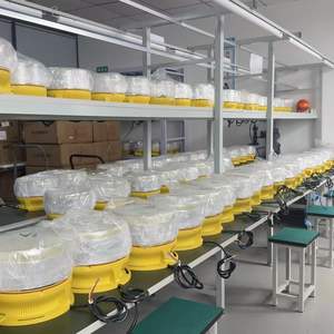 Balise LED blanche omnidirectionnelle pour le trafic <span class=keywords><strong>Code</strong></span> Morse H Balise clignotante Héliport/Héliport Acquisition Feux <span class=keywords><strong>de</strong></span> circulation - Product Image 3