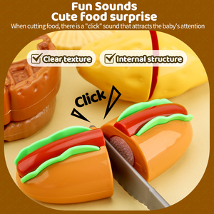 Fingere di giocare in età prescolare bambini in miniatura taglio cibo Set <span class=keywords><strong>cucina</strong></span> <span class=keywords><strong>e</strong></span> cibo giocattoli per ragazze - Product Image 4
