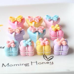 Noda Kawaii Flatback Phim Hoạt Hình Macaroon Màu Hộp Quà Tặng Nhựa Charms Đối DIY - Product Image 1