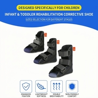 Chaussures à pointes pour nourrissons et tout-petits, orthèses de maintien du pied en bois, protection de la cheville et du pied