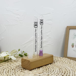 Vente en gros Personnaliser 15*100mm Transparent PS Plastique pour Tube avec Liège 10-50ml Capacité YJ Marque quantité minimale de commande 1000 Pcs - Product Image 1