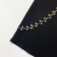 Fabricant de vêtements de marque de luxe pour femmes Robe moulante sans manches à larges bretelles et col en U sur mesure avec détail d'anneau et fermeture éclair