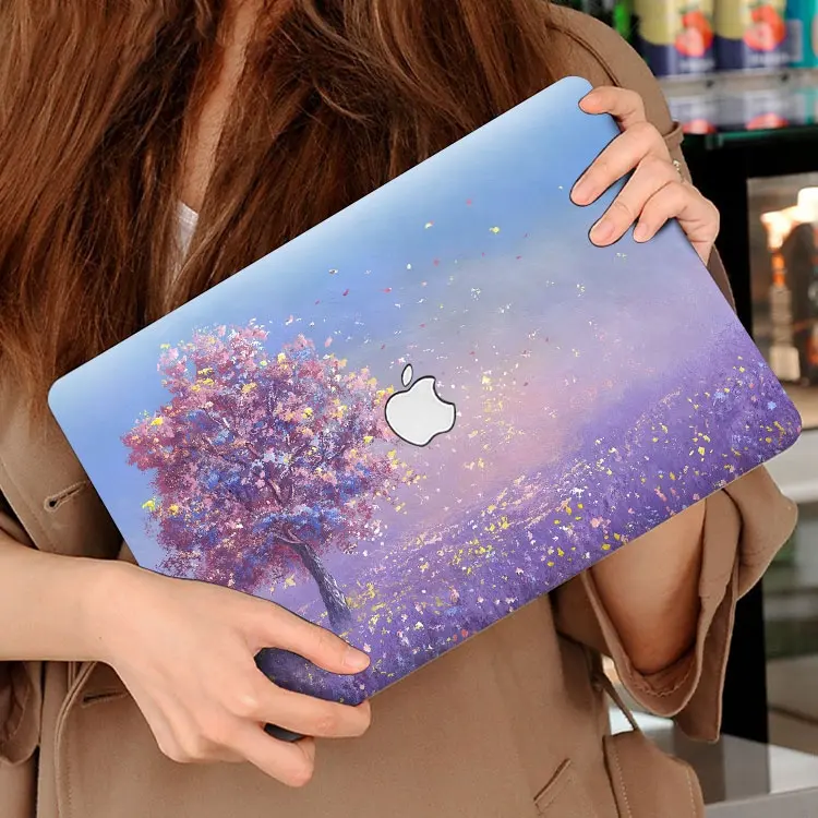 Casing Laptop Desain Cetak Kustom untuk Apple Macbook Mac Buku Air Pro Retina Bar Sentuh Baru 11 12 13 15 Inci Penutup 13.3 Tas Cangkang