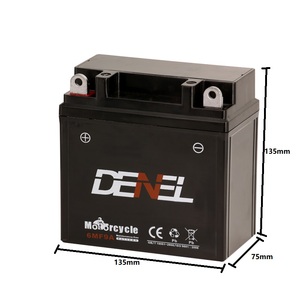 Meilleure vente Prix fabricant Batterie moto 12 V YTX5LBS 12 V <span class=keywords><strong>YTX5L</strong></span> <span class=keywords><strong>BS</strong></span>(MF)12 V 4AH DENEL 6MF9 - Product Image 3