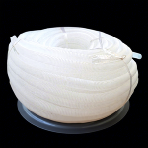 ท่อระบายน้ำแบบใสสีขาวสำหรับเครื่องปรับอากาศและเครื่องซักผ้า แบบม้วนเต็มเส้น - Product Image 1