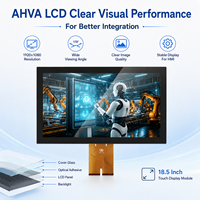 18,5 Zoll Optisch Gebundenes Kapazitives Touchscreen-Display-Modul 1920x1080 AHVA LCD-Panel Dual LVDS Controller Kundenspezifische Fertigung