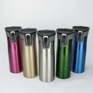 Modern Stainless Steel Tumbler With Double-Layer Vacuum Insulation <b>for</b> Adults - Product Image 1