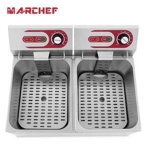 <span class=keywords><strong>Friteuse</strong></span> de comptoir commerciale de <span class=keywords><strong>bonne</strong></span> qualité en acier inoxydable, table de travail, 12 l, <span class=keywords><strong>friteuse</strong></span> électrique industrielle pour poulet - Product Image 2