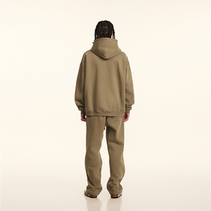 Fabricants de sweats à capuche avec logo personnalisé et mode de haute qualité Streetwear de sport épais <span class=keywords><strong>Vintage</strong></span> Blank Boxy Fit Unisex Men Pullover Hoodies - Product Image 3