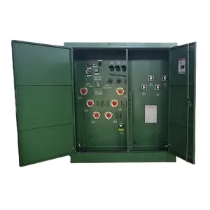 Yawei 300KVA 500KVA Pad-montierter Transformator 13,2 kV 13,8 kV 400V Öl transformator