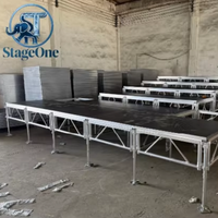 Système de podiums réglables multi-niveaux pour scène de chorale, plateforme pliable pour événements de chorales et de groupes, directement de l'usine