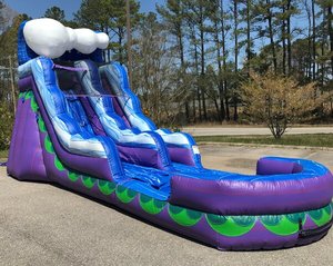 Toboganes inflables con soporte para piscina, tobogán acuático personalizado para fiesta de niños, gran oferta - Product Image 6