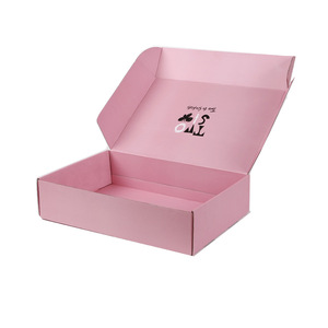Caixa de Embalagem Personalizada para Produtos com Impressão de Logo, Caixas de Papelão Corrugado Personalizadas para Roupas e Perucas - Product Image 3