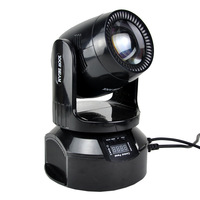 Mini projecteur de scène à tête mobile 100W avec anneau de carte et port réseau RJ45 en option