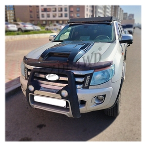 Mạnh mẽ ABS nhựa nắp ca-pô Scoop Vent bìa cho Ford <span class=keywords><strong>Ranger</strong></span> T6 2011-2015 <span class=keywords><strong>px</strong></span> WILDTRAK 4x4 tự động Phụ Kiện mui xe Scoop - Product Image 2