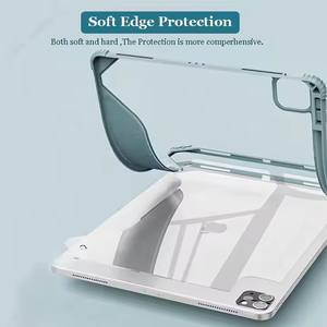 Nuovo caso di vendita a caldo per <span class=keywords><strong>iPad</strong></span> <span class=keywords><strong>Mini</strong></span> <span class=keywords><strong>4</strong></span> 5 7.9 pollici Anti-shock trasparente TPU copertura protettiva in acrilico con rotazione di 360 gradi - Product Image 4