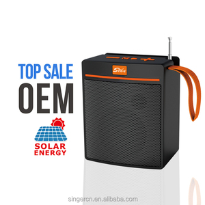 ZQS-819 ZQS-820 Nhà Máy Stereo Âm Thanh Năng Lượng Mặt Trời Loa Bluetooth Di Động Với 15W Stereo Âm Thanh Stereo Không Dây Stereo Loa - Product Image 1