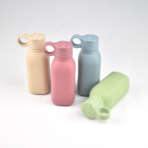 Lunch Box <strong>Set</strong> Stainless Spoon Fork <strong>Microwavable</strong> Silicone Kids Enfant Water Bottle Food Storage Kids Lunch Box <strong>Set</strong> with Bag - Product Image 5