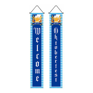 Nouvelle Décoration Murale Rectangulaire en Tissu Thème Oktoberfest de Munich pour Festival de la Bière, Personnalisable - Product Image 3
