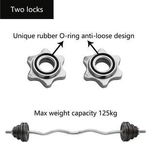 TOPOTNS Super March Bodybuilding Power-lifting Olymp Curl bar, Ez cromato Curl bilanciere bar palestra casa pesi liberi - Product Image 3