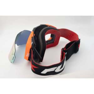 Occhiali di sicurezza antiappannamento tipo ENDURO 19 a sgancio rapido lenti verdi polarizzate con protezione UV per ciclismo pz telaio nero/nero - Product Image 5