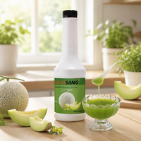 HENGZHI Hami Meloen Fruit Jam Concentraat Sirop Vloeibaar 35-45% Fruitgehalte HALAL Gecertificeerd Aanpasbaar Bubble Tea Fruitthee