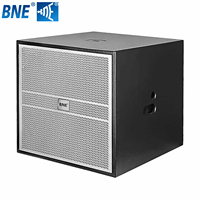 Subwoofer E118 passif, haut-parleur de basses de 18 pouces, haut-parleur de basse fréquence haute puissance, audio professionnel, renforcement sonore pour grandes salles