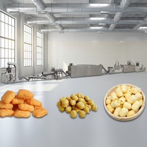 Ligne de production d'extrusion de sandwichs aux céréales et de rouleaux de riz brun |   Machines de fabrication de snacks soufflés - Product Image 1