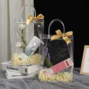 กระเป๋าเครื่องสำอางพีวีซีใสสำหรับซื้อของเป็นของขวัญ - Product Image 5