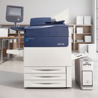 Mesin Printer Fotocopy Kantor A3 Warna Cemerlang X V180 Printer Rekondisi 80ppm Versant 180 Press 500G HDD