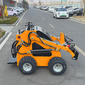 Envío Gratis, Minicargadora Compacta Barata con Ruedas, Motor Diésel EPA/EURO 5, Minicargadoras con Tracción en las Ruedas - Product Image 3