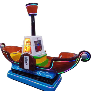 Nouveau <span class=keywords><strong>jeu</strong></span> vidéo intérieur 2 places Machine d'amusement <span class=keywords><strong>bateau</strong></span> <span class=keywords><strong>pirate</strong></span> Kiddie Ride vidéo interactive à pièces 220v centres commerciaux pour enfants - Product Image 1