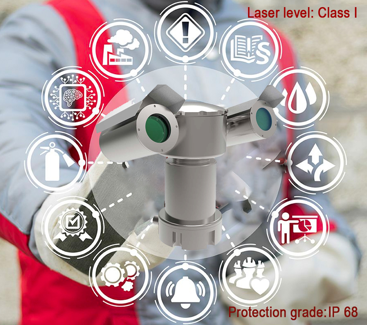 P Series Laser Scanning System Methane Leakage Monitoring