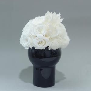 Décoration de la maison Cadeaux Conservation Roses Céramique Pot Forever Eternal Longue Durée Vraies Fleurs Naturelles Préservées <span class=keywords><strong>avec</strong></span> <span class=keywords><strong>Vase</strong></span> - Product Image 2