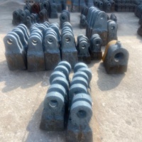Têtes de marteaux de concasseur durables en gros, pièces de rechange de concasseur haute performance, directement de l'usine