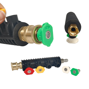 Lance d'extension pour nettoyeur haute pression 4 buses en acier inoxydable pour nettoyage de patio -001 - Product Image 3