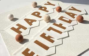 Bannière d'<span class=keywords><strong>anniversaire</strong></span> en feutre, cadeaux, <span class=keywords><strong>guirlande</strong></span> pour baby shower - Product Image 5