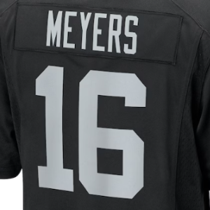 Camisetas de fútbol americano cosidas 98 Maxx-Crosby 16 Jakobi Meyers 75 Long 4 O'Connell 89 Bowers 17 Adams 34 Bo Jackson - Product Image 4