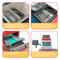 Machine de comptage visuel électrique de bureau haute vitesse DGAX pour clés, pinces, marteaux et outils de mesure - Facile à utiliser, avec sacs/pochettes