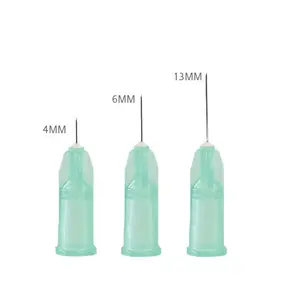 Kualitas tinggi Mesotherapy PRP jarum 30g 4mm 13mm 25mm meso jarum hypodermic steril individu