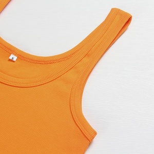 Summer Plus Size Women's Tank <b>Tops</b> Fashion Street Wear <b>Sleeveless</b> <b>Top</b> <b>Knitted</b> Breathable Yoga Tank <b>Tops</b> - Product Image 3